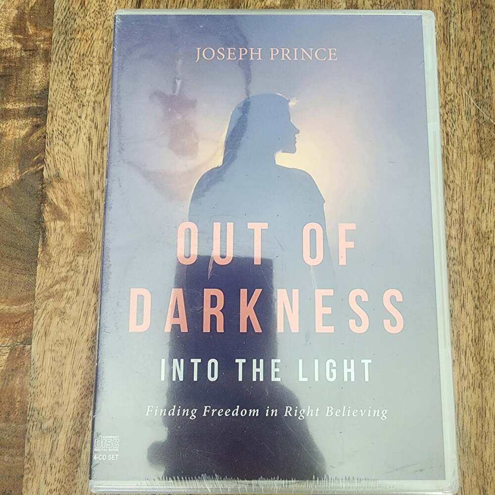 Joseph Prince CD Out Of Darkness Into The Light Purple Christian 4CD New Sealed